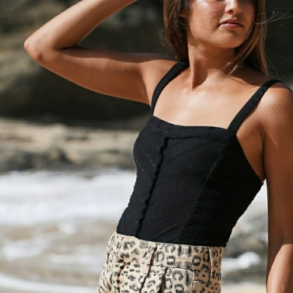 Free People Tops - Free People | Black Cami Tank Top